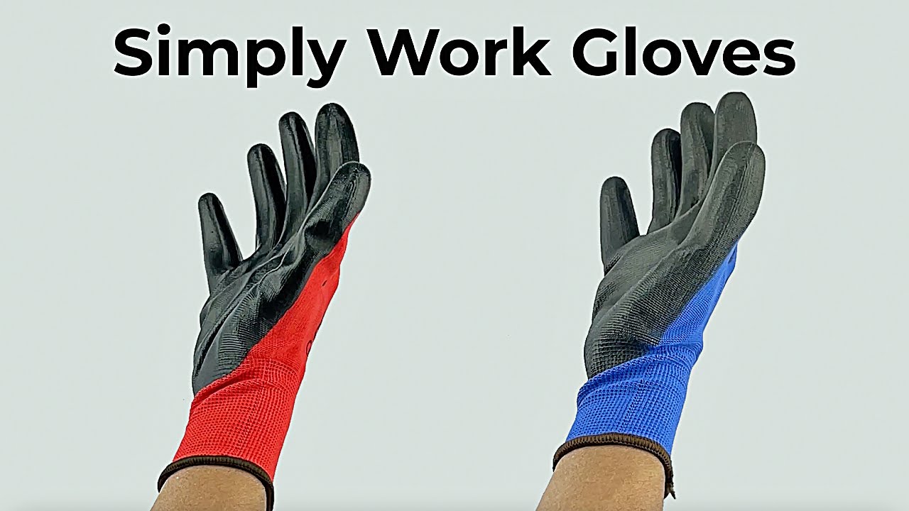 Work Glove Range Overview